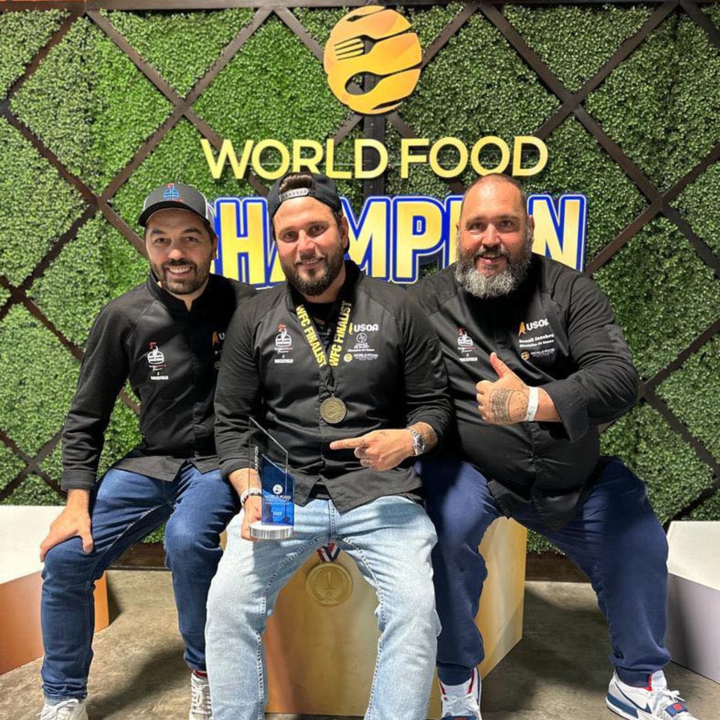 Champions du monde de burger !